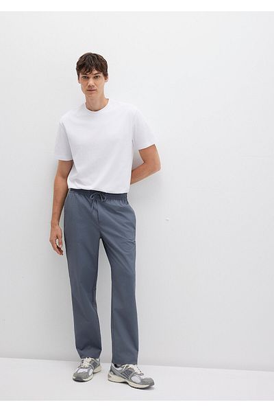 Mavi Navy Blue Spandex Trousers 0010463-80776