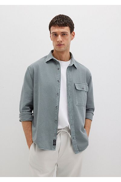 Mavi Gray Shirt Regular Fit / Regular Cut 0211668-80889
