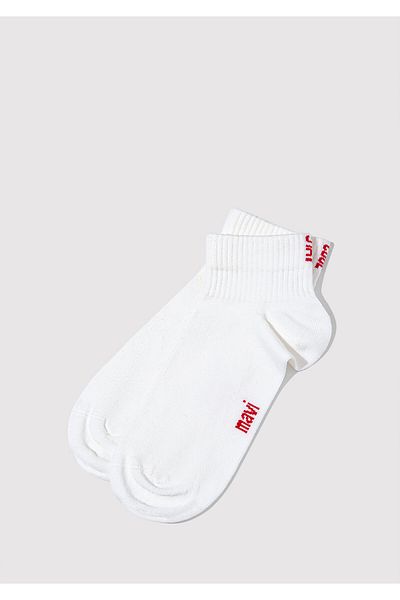 Mavi White Booties Socks 0911605-20843