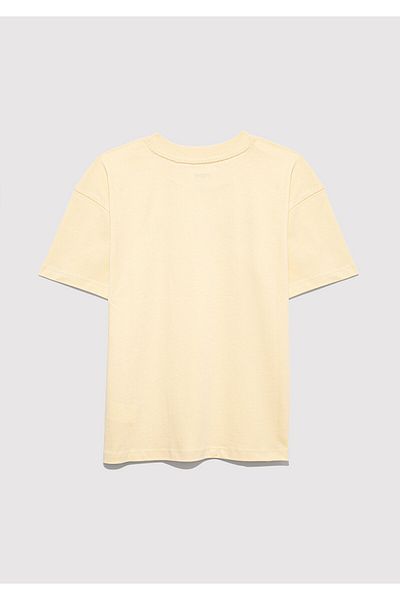 Mavi Jns Printed Yellow T-Shirt Loose Fit / Loose Relaxed Fit 6610396-70024
