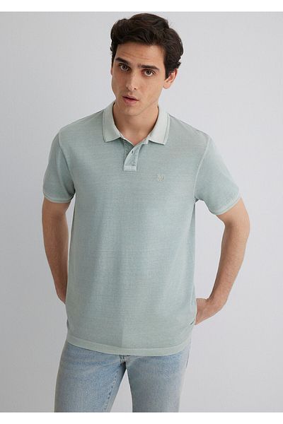 Mavi Regular Green Men's Polo Neck T-Shirt M0612621-70148