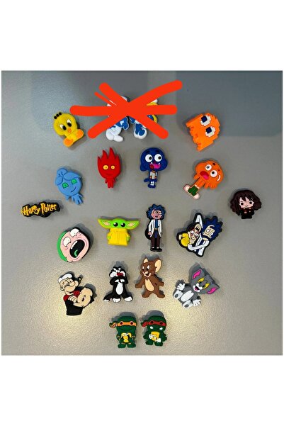 Crocs Espey 20’li Özel Sevimli Figürlü Set Charm