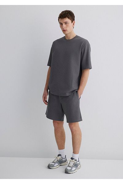 Mavi Gray Basic T-Shirt Relaxed Fit / Relaxed Cut 0612642-70096