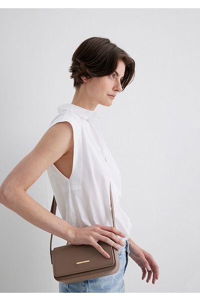Mavi Beige Crossbody Bag 1912127 -82154
