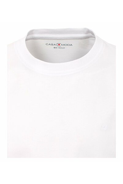 CASAMODA Rundhals T-Shirt für Herren in weiß