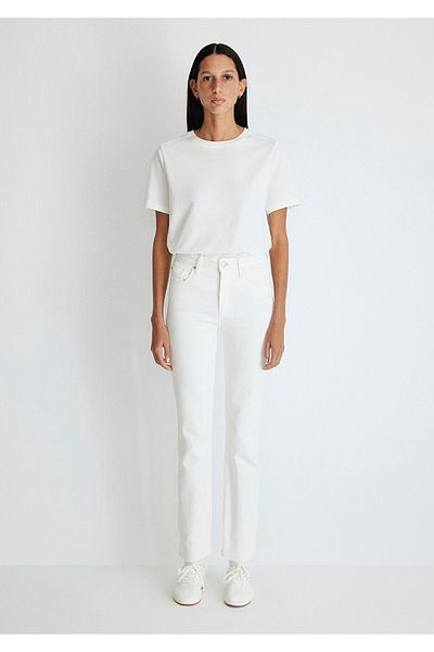 Mavi Viola Blue Premium White Jean Trousers101048-86478