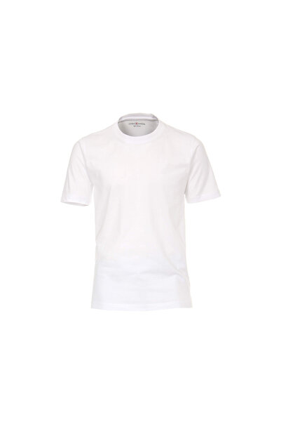CASAMODA Rundhals T-Shirt für Herren in weiß