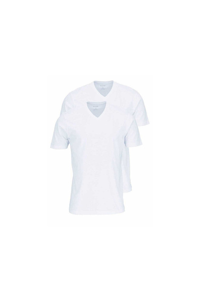 OLYMP V-Kragen T-Shirt für Herren