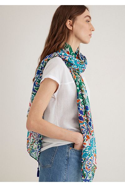 Mavi Printed Colorful Shawl 1911130-82948