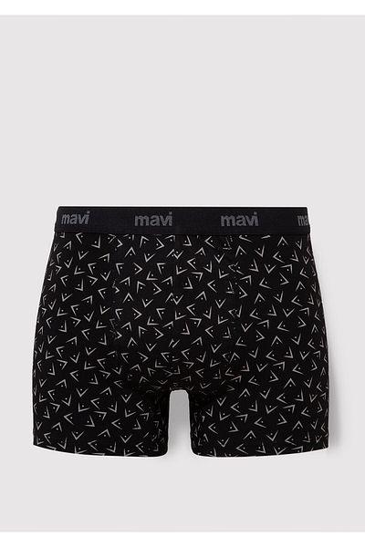 Mavi Printed Black Boxers 0911049 -900