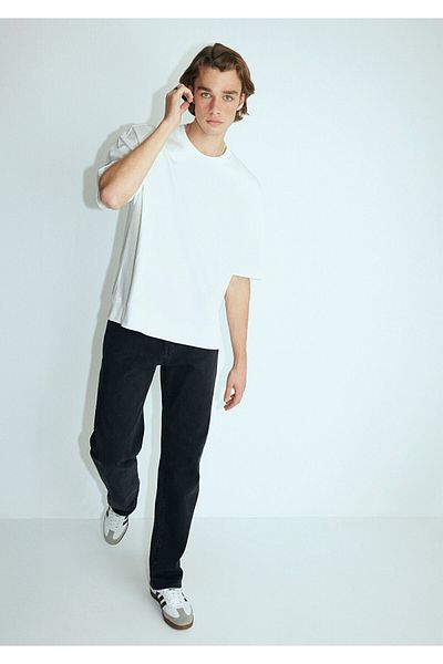 Mavi Lisbon Street Dark Anthracite Jean Trousers 0010039-83811
