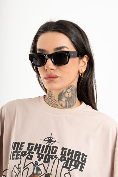 VAS.QUE Unisex Retro Style Square Sunglasses Uv400