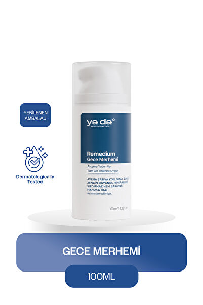 ya da multicosmetics مرهم ليلي مرطب ومجدد للبشرة من ريميديوم، 100 مل