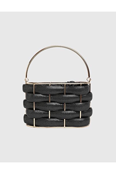 İLVİ Tartu Siyah Kadın Porftöy Çanta