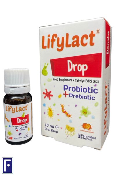 LifyLact Damla 10 Ml, Probiotic, Prebiotic, Gas Drop