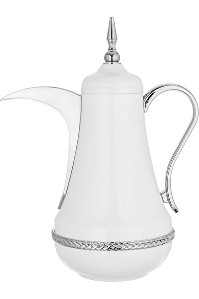 Alsaif Gallery Nova Saif Gallery Thermos Set, 0.7L, 2 Pieces, Insulated Glass Inner, Stainless Steel Outer