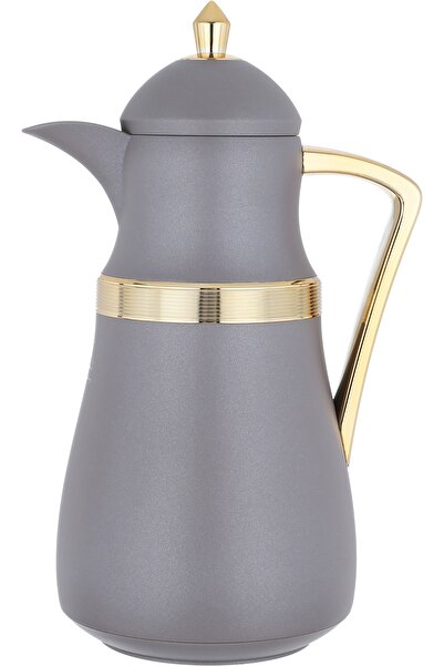 Alsaif Gallery Najd Al Saif Gallery Thermos Set, 1/1 liter, glass inner lining, plastic outer body - Capucci