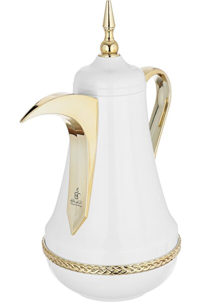 Alsaif Gallery Nawaf Thermos Set - Saif Gallery, 0.7/1 Liter, 2 Pieces, Inner Glass Insulation, Outer S