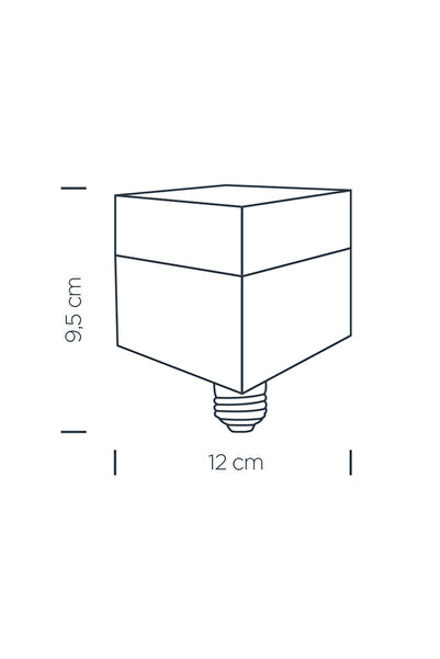 ZMR Kare T-Bulb LED Ampul E27 30W 6500K Soğuk Beyaz