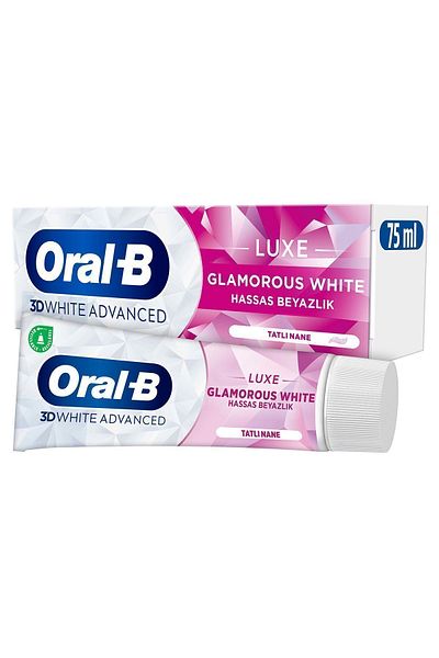 Oral-B معجون أسنان جلاموروس وايت 75 مل
