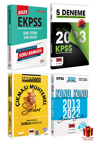 Editör Yayınevi 2025 Editör Yayınları EKPSS GYGK Soru Bankası+Yargı GYGK Dene...
