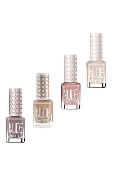 Pastel Nude Oje 4'Lü Set 106-759-763-765
