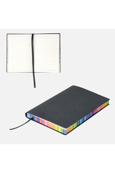 Flying Tiger Copenhagen Gökkuşağı Kenarlı A6 Defter