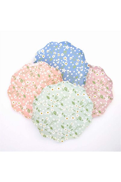 Genel Markalar - Ditsy Floral Plates - Çiçekli Tabaklar - M - 12'li