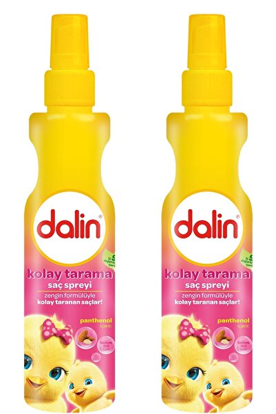 Dalin Badem Özlü Kolay Tarama Saç Spreyi 200 ml 2 ADET