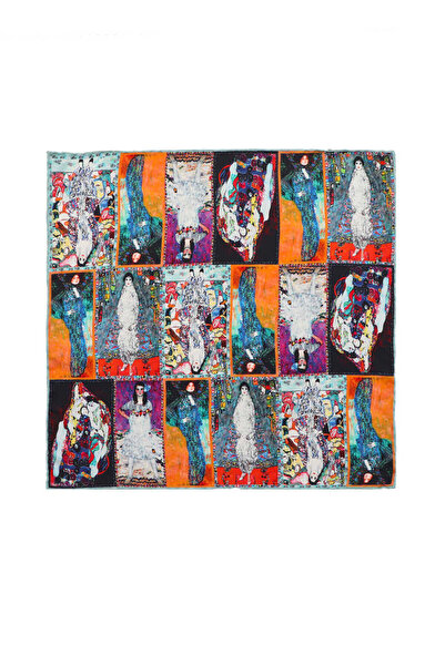 Bursa İpek Water Green Women Silky Handkerchief