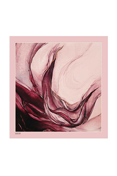 Bursa İpek Μεταξωτό φουλάρι Sura με μοτίβο γρανίτη σε σκόνη