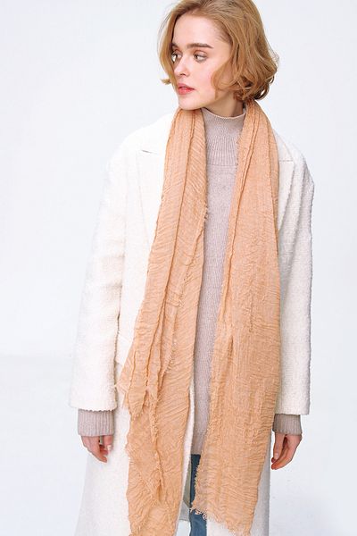 VAGGON Women's Powder Tassel Shawl Prmx2154