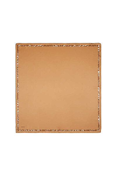 Bursa İpek Μεταξωτό μαντήλι Watered Zebra με χρυσή άκρη