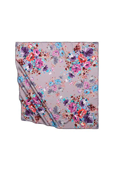 Bursa İpek Eșarfă mătăsoasă cu model Sardinian liliac