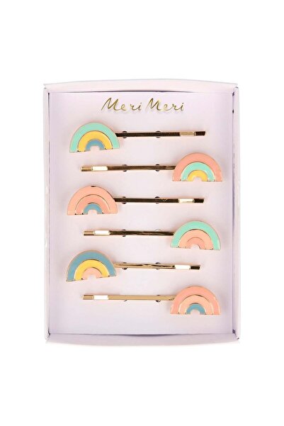 Meri Meri - Rainbow Hair Slides - Rainbow Hair Slides