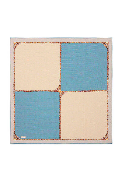 Bursa İpek Μεταξωτό μαντήλι με μοτίβο μέντας