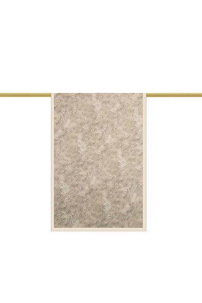 Bursa İpek Stone Brush Pattern Silk Shawl