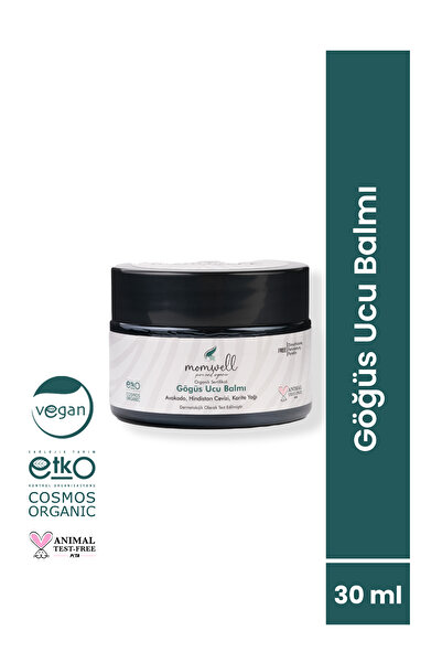 Momwell Organik Göğüs Ucu Balmı | Doğal Koruma & Rahatlatıcı Bakım | 30 ml