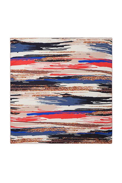 Bursa İpek Powder Brush Pattern Soft Scarf