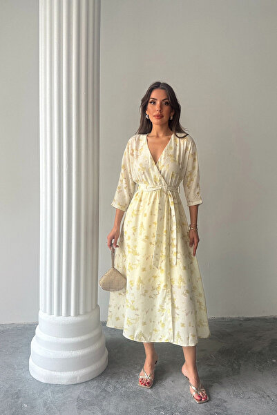 VAGGON Γυναικείο Φόρεμα Μίντι Μήκους Μίντι Φόρεμα VS00171