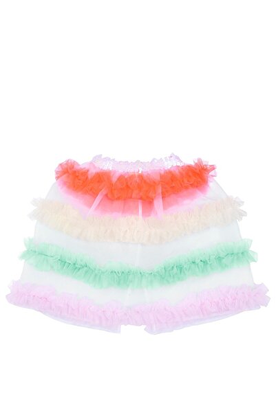 Meri Meri - Neon Tulle Ruffle Capelet - Neon Tüllü Pelerin
