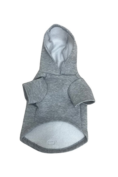 Buddy Store Black Gray Double Pack - 100% Cotton Sweatshirt Hoodie for Kittens and Medium