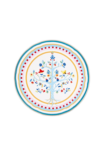 Baci Milano Mamma Mia Ağaç Desenli Servis Tabağı 31 cm