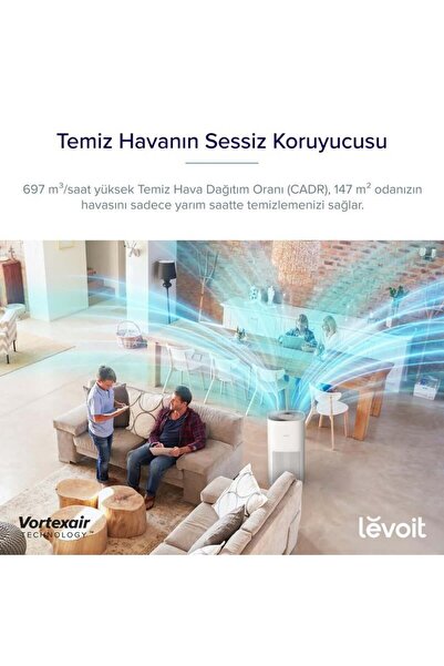 Levoit Core 600S Akıllı Hava Temizleme Cihazı