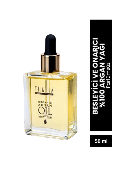 Thalia Besleyici ve Onarıcı % 100 Organik Argan Yağı - 50 ml Parfümsüz