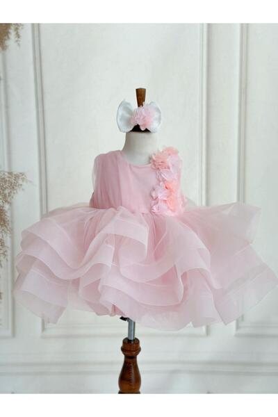 Hobidik Baby Floral Puffy Balloon Dress