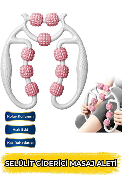 ALFAGİFT Selülit Karşıtı Sıkılaştırıcı Masaj Aleti – Kas Gevşetici Lenf Drena...