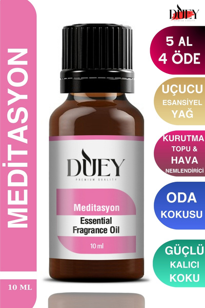 DUEY Meditasyon Uçucu Yağ Buhurdanlık Yağı Difüzör Esansı Oda Kokusu Esansı H...