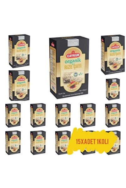 Çaykur شاي ريز عضوي 400 جرام 15 قطعة