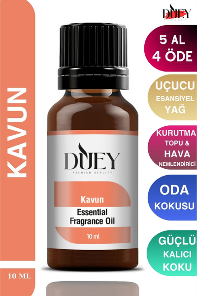 DUEY Kavun Uçucu Yağ Buhurdanlık Yağı Difüzör Esansı Oda Kokusu Esansı Hava N...